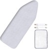 SheeChung Ironing Board Cover and Pad 18x54,Extra Thick Cotton Cover,Scorch