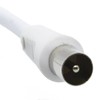 CABLEPELADO 1.5m Coaxial Cable for TV Compatible with Receiver, TV,
