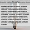 Hxszk WR02X22743 Refrigerator Light Bulb Lamp 125V 40W for GE