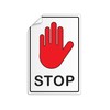 'Foil Pictogram Sign Sticker No 130 x 90 mm, 1