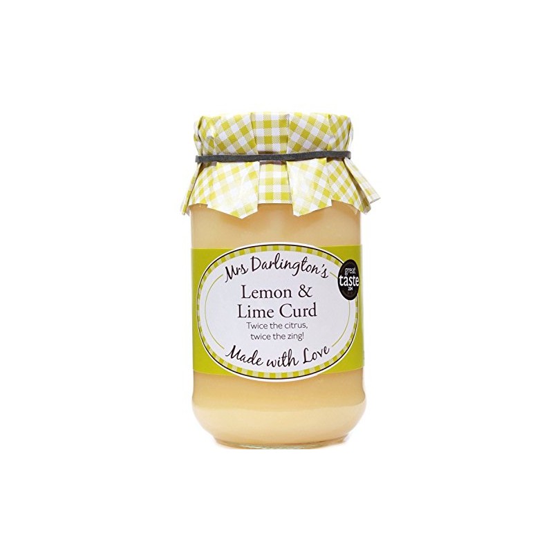 Mrs Darlingtons Lemon & Lime Curd 320g (Pack of 3)