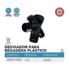 Meer Desviador Para Regadera De Teléfono Acabado Negro Baño Meer