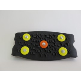 Value Set of 4 (8 Pieces) Shoes, Non-Slip, Soles, Snow Protection, Non-Slip, Snow Spikes, Easy to Carry, Ice, Snow, Roads, Stairs, Hakes, Walks, Jogging, Boots, Snow Shell, Snow Shooting, Snow Shoes, Events