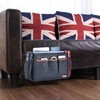 Zafit Bedside Caddy, Large Size Storage Organizer with 8 Pockets