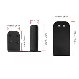 Wall Mount for S1 Pro, S1 Pro Plus, Portable Bluetooth Speaker Metal Wall Mounting Bracket Kit, Easy Installation