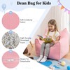 HOMMPA Kids Bean Bag Chair Stuffed Toddler Bean Bag Sofa