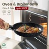 Chef Power Ceramic Nonstick Cookware Set 19 Piece with Detachable