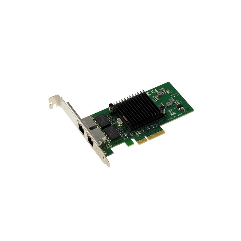 KALEA-INFORMATIQUE PCIe x4 Network Controller Card 2 Port Dual Gigabit
