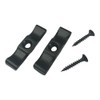 Black Turn Buttons with Screws 50mm (2 Inch) for Shed