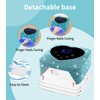 UV Light for Nails, HUGMAPLE UV Nail Lamp 72W, Rechargeable
