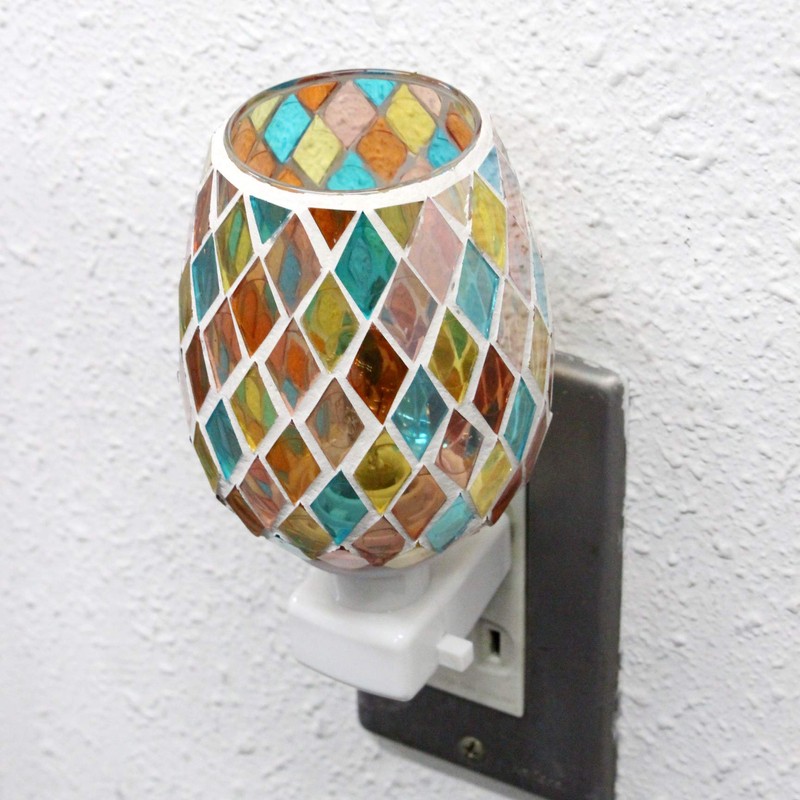 CNJY2 Forkkart Cute Handmade Glass Craft Mosaic Granf Diamond