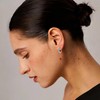 Lwsary Hoop Earrings for Women 925 Sterling Silver Huggie Earrings