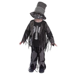 Bristol Novelty Cc419 Gravedigger Costume, Black, Age 8-10 Years Old