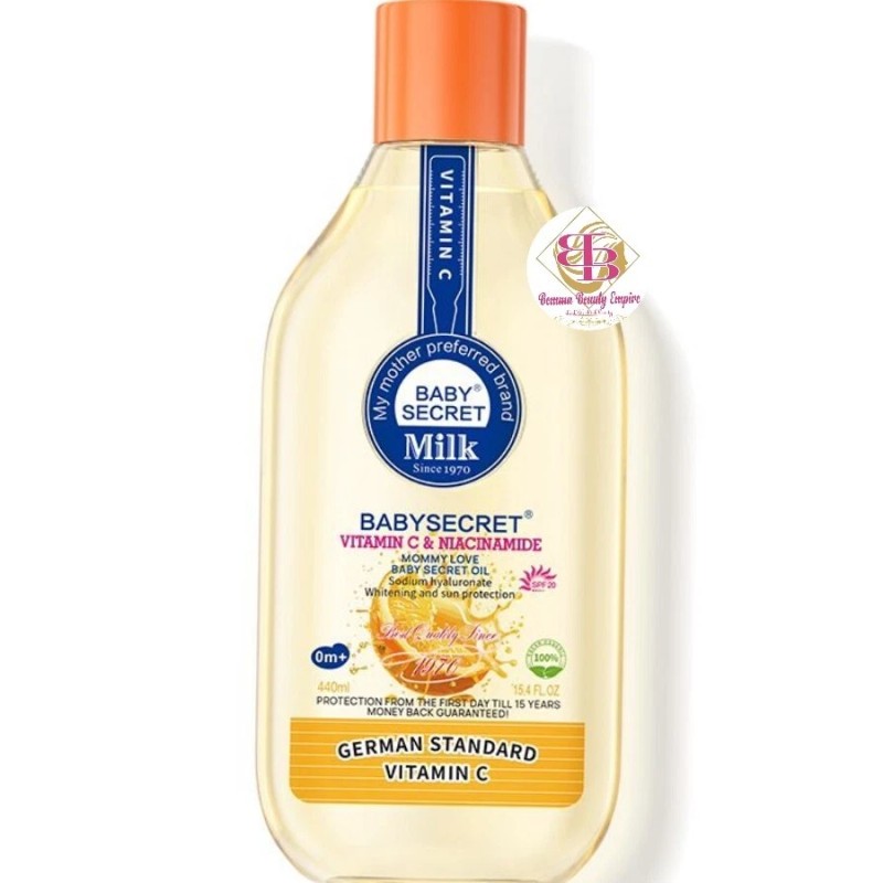 Baby Secret Vitamin C &Niacinamide Oil+Shower Gel.Whitening&