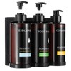 Shampoo and Conditioner Dispenser Shower Soap Dispenser No Drill 3