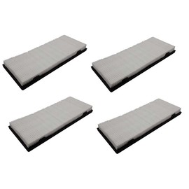 LEFITPA 4 Pack Attachment 471100 Vacuum Filter for Hoover Widepath PowerMax Bagless Vacuum Cleaners and Hoover TurboPower 3000 Bagless Upright Vacuums 40110008 43613-026 (8.75" x 3.75")