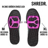 Shredr. Flat Pedals for MTB, Super Light Flat Pedals for