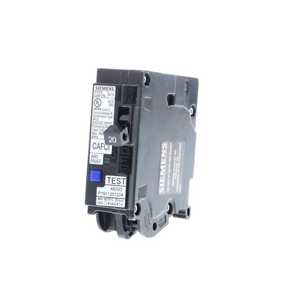 20 Amp 1-Pole Combination Type AFCI Plug-On Neutral Circuit Breaker