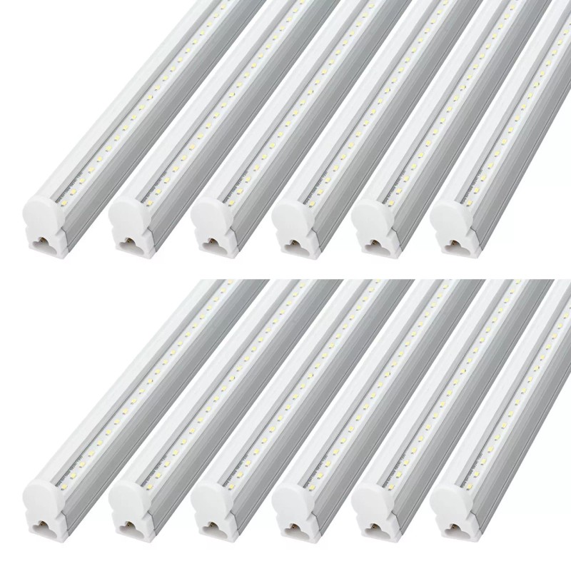 Barrina 12 Pack LED T5 Integrated Single Fixture 4FT 20W
