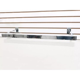 Exhivit Colgador P/ Panel Recto Tipo U Y Barra De 80 Cms Cromo