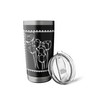 Tulips on Fairytale Stamp Stainless Steel Insulated Tumbler