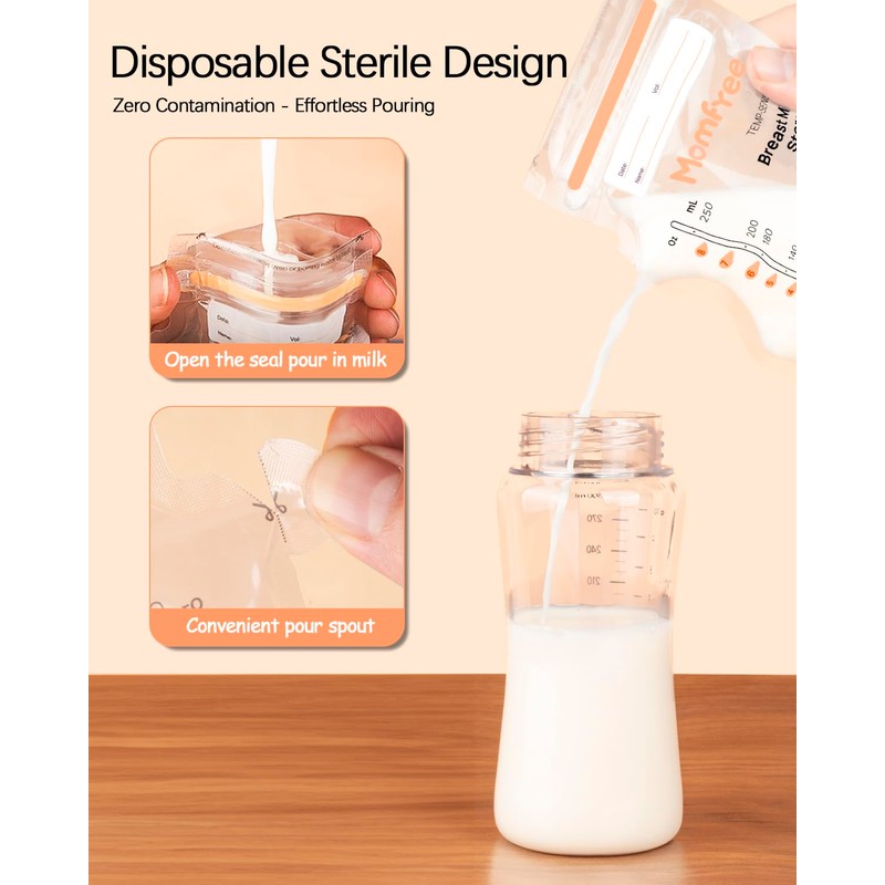 Milk Bag with Self Standing（60PCS）