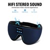 Sleep Mask with Bluetooth Headphones, 3D Sleep Mask Wireless Music
