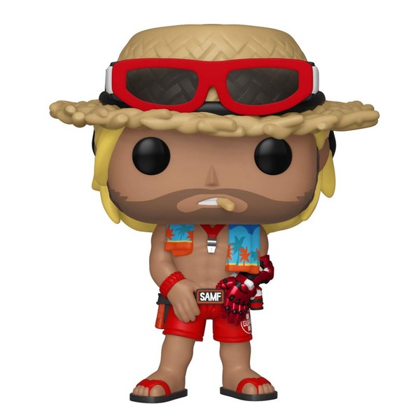 Funko Pop! Overwatch Lifeguard Beach McCree 2019 Shared Sticker Summer Convention Exclusive SDCC
