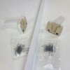 Mid Century Modern Vintage White Ceramic Towel Bar Rod Rack