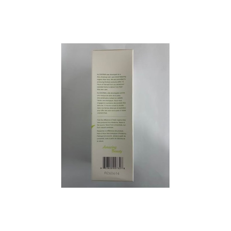 Aloderma Pure Aloe Vera Gel - Soothes and Hydrates Dry,
