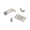 Rrina 10Pcs 304 Stainless Steel Heavy Duty Sink Clips Kit,