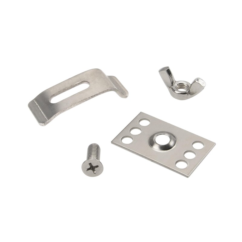 Rrina 10Pcs 304 Stainless Steel Heavy Duty Sink Clips Kit,