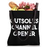 Outsoles Channel Opener Tote Bag