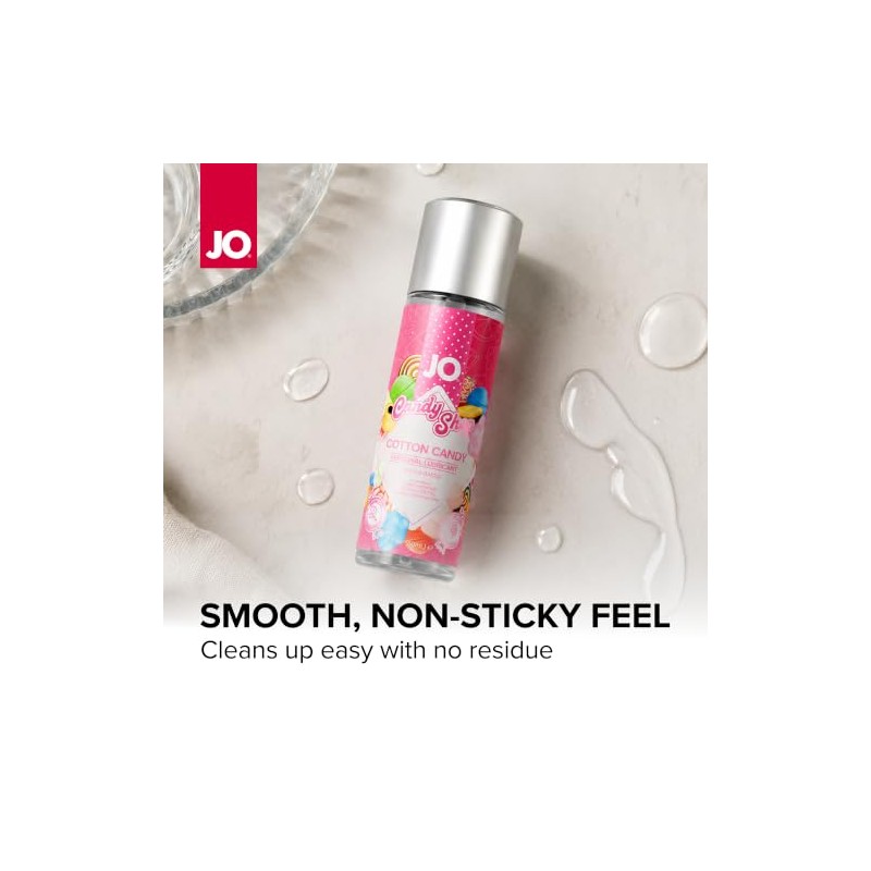 Jo H20 Flavored Candy Shop Water Based Lubricant - Cotton