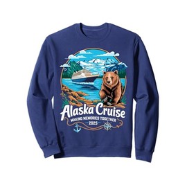 Matching Family Friends and Group Alaskan Alaska Cruise 2025 Sweatshirt