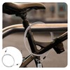 Neyared 2PCS Wire Lightweight Bike Lock Cable, Double Loop Steel