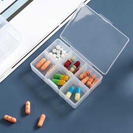 Possible detachable nutritional supplement pills Daily vitamin case Portable pills case 5ea