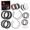 MOTO1988 Fork Bushing Dust Oil Seals Kit For Kawasaki Ninja