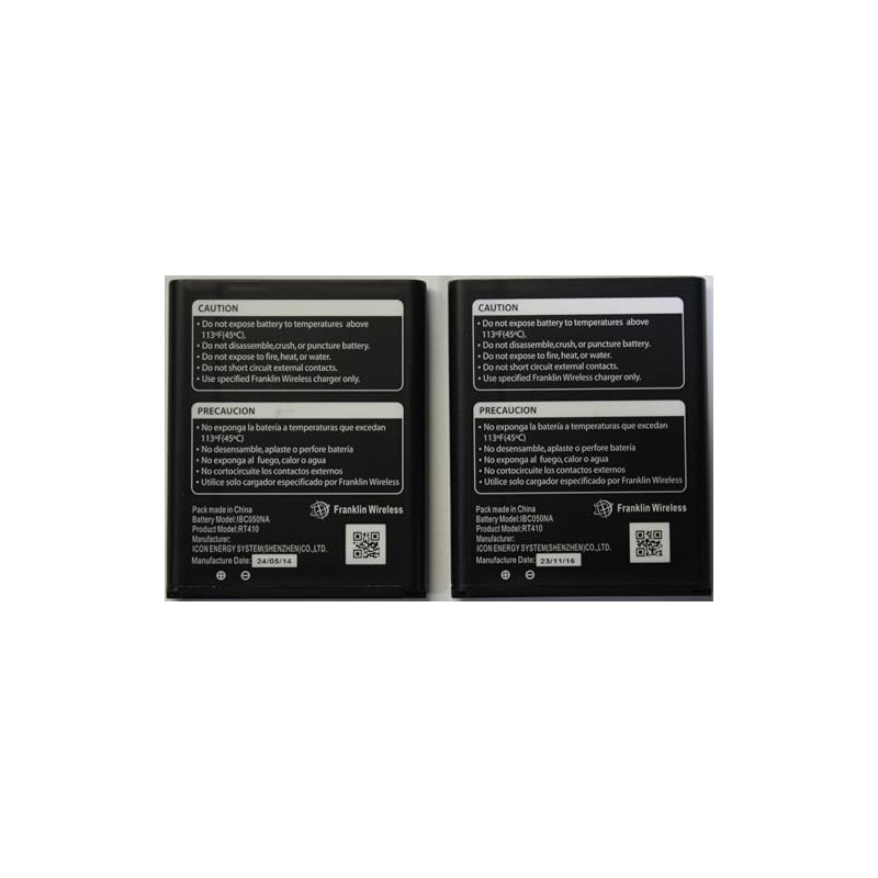 2 Pack | Original Battery for Franklin T10 (RT410) Mobile