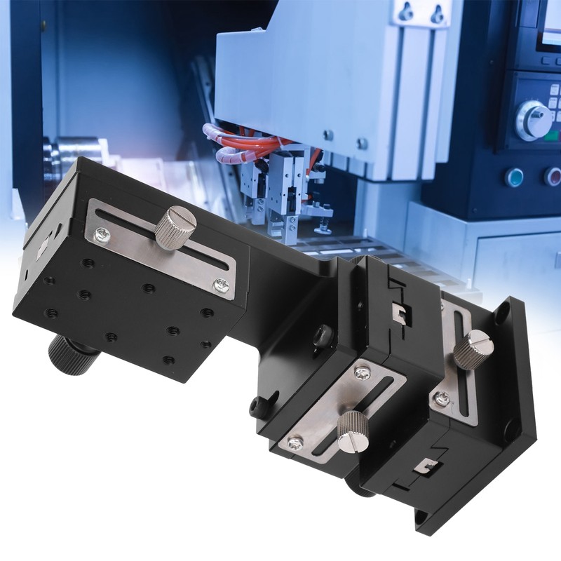 Detachable XYZ Axis Trimming Platform High Accuracy Manual Dovetail Groove