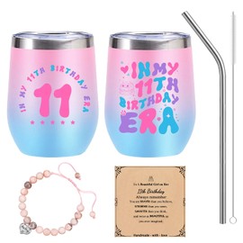 Komergave 11 Year Old Girl Gifts, Gifts for 11 Year Olds Girls, Sweet Presents for a 11th Birthday Girl Gift for Her, Best Friend, Niece, Granddaughter, Sister, Friend, Teens