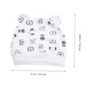Gatuida 1Set Newborn Cotton Hat and Foot Cover with Scratch
