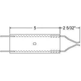 33183 One Piece Replacement Electrode Compatible with Clean Burn CB 500 series, CB 100, CB 1400, CB 1750, 1800, CB 2800 Waste Oil Burner. OEM