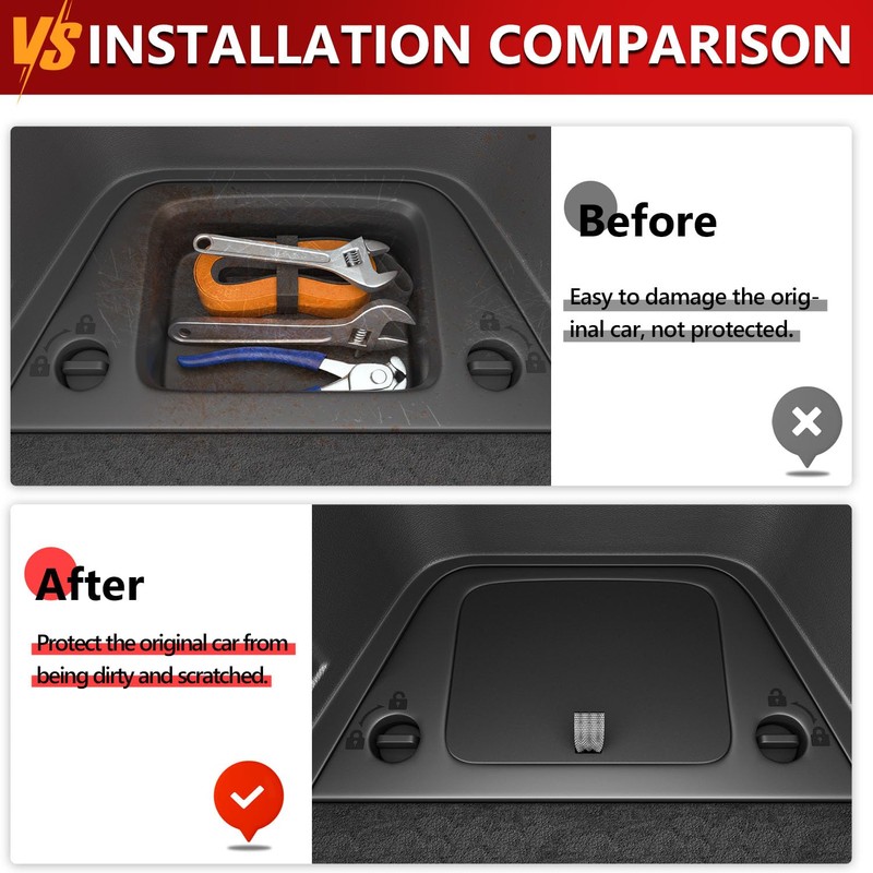 Xipoo Trunk Organizer Cover Compatible with 2023-2025 Honda Pilot 7&8
