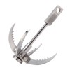 Outdoor Survival Hook Stainless Steel Foldable Climbing Grappling Hook for