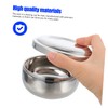 Mikinona 1pc Shaving Bowl Lid Sturdy Soap Foaming Bowl for