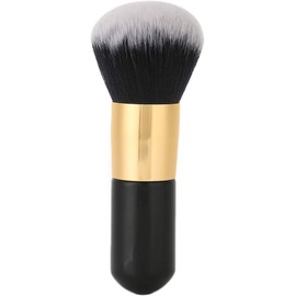 Brocha de maquillaje Ymiko, grande para polvos sueltos, larga, para el cabello, rubor, base, ajuste húmedo-seco, herramienta cosmética