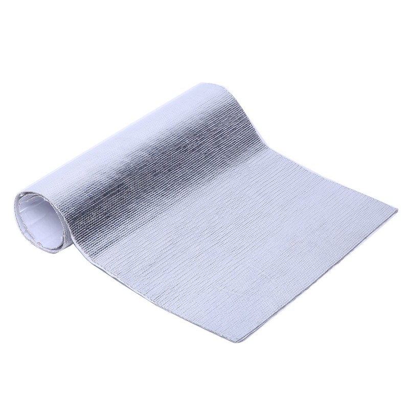 WISAUTO Aluminized Heat Shield Thermal Barrier Adhesive Backed Heat Blanket
