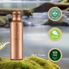 Pure Copper Water Bottle - 32 oz - Handcrafted BPA