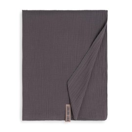 KNIT FACTORY - Liv Pareo/XL Scarf - Beach Towel, XXL Scarf and Pareo in One - Multifunctional Muslin Scarf - Summer Towel Dress - Women's Pareo Made of 100% Organic Cotton, purple